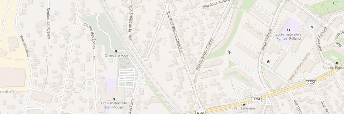 Plan du 47 Rue Paul Vaillant Couturier à Orly