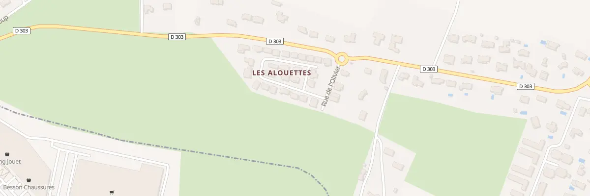 Plan du 42 Rue de l’Olivier à Berriac