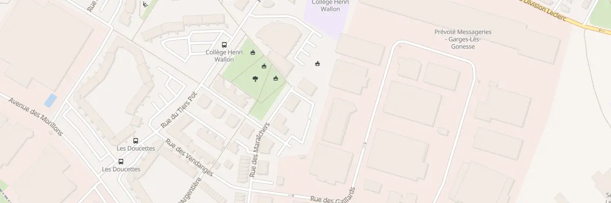 Plan du 10 Rue des Maraichers à Garges-lès-Gonesse