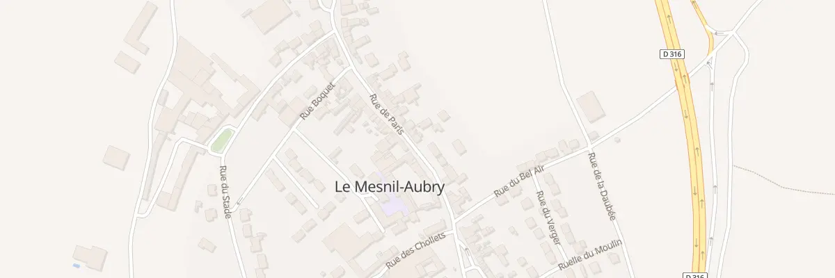 Plan du 48 Rue de Paris au Mesnil-Aubry