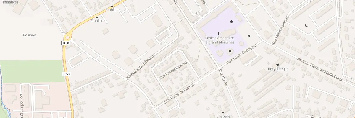 Plan du 16 Rue F Guizot à Bourges
