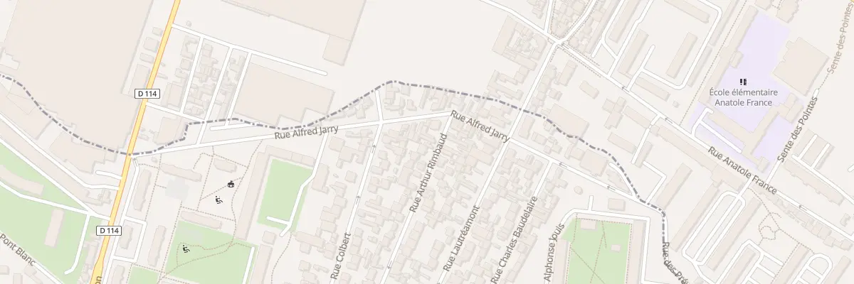 Plan du 59 Rue Arthur Rimbaud à Aubervilliers