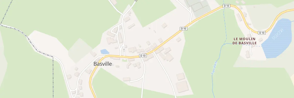 Plan du 5027 Le Bourg à Basville