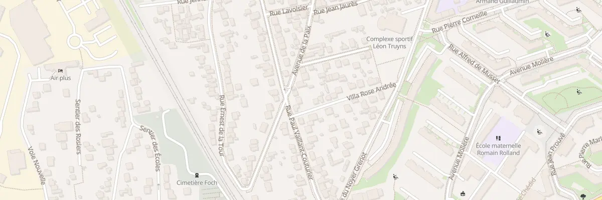 Plan du 70 Rue Paul Vaillant Couturier à Orly