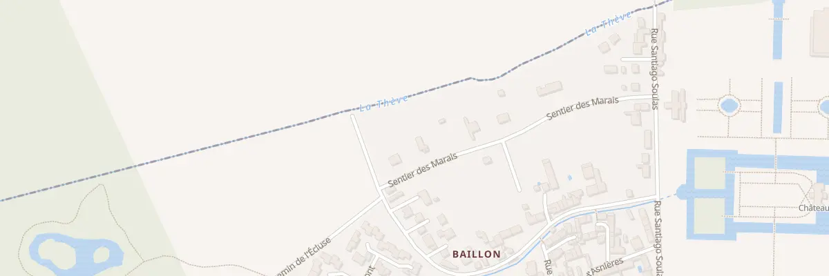Plan du 7B Sen des Marais à Asnières-sur-Oise