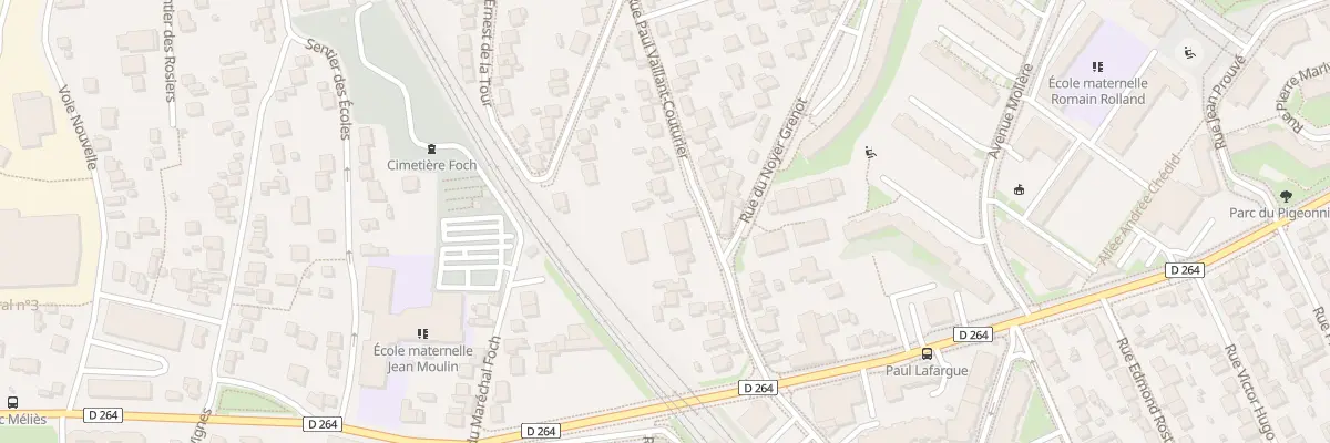 Plan du 41 Rue Paul Vaillant Couturier à Orly