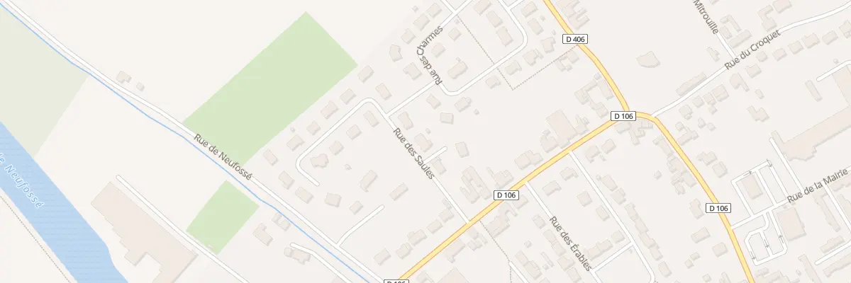 Plan du 92 Rue des Saules à Blaringhem