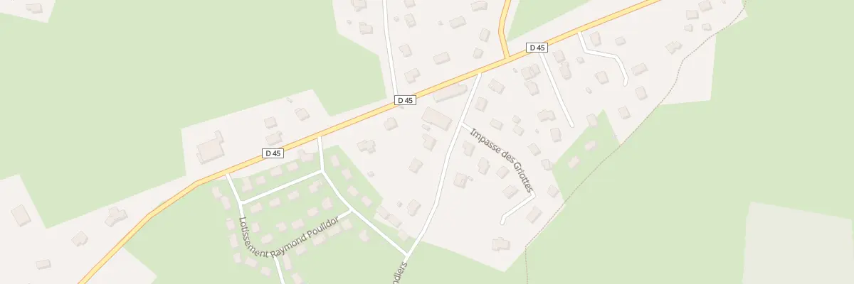 Plan du 4 Rue des Amandiers à Ytrac