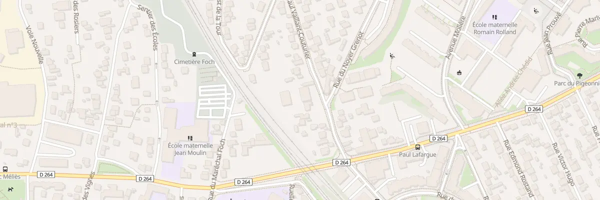 Plan du 37 Rue Paul Vaillant Couturier à Orly