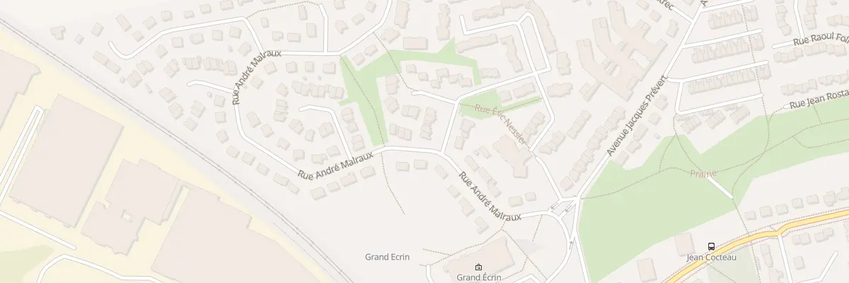 Plan du 1 Rue Eric Nessler au Malesherbois