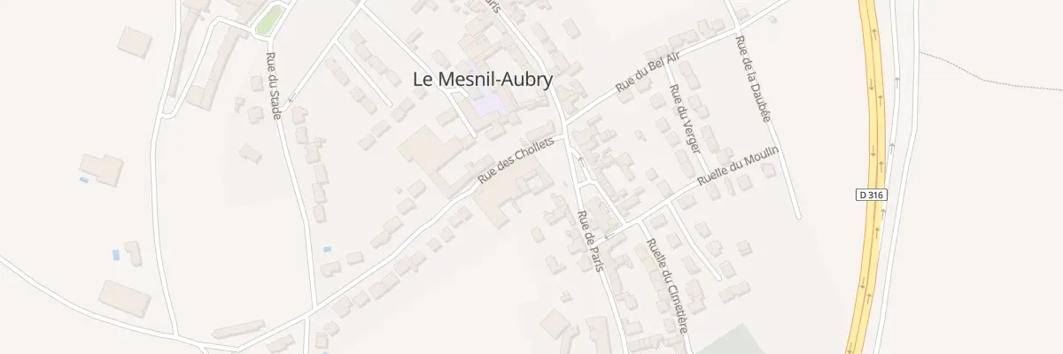 Plan du 53 Rue de Paris au Mesnil-Aubry