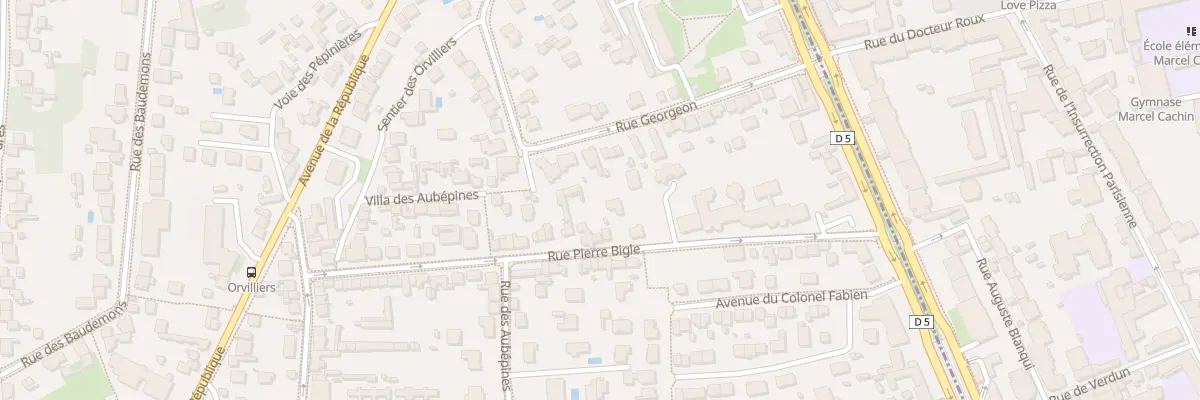 Plan du 40 Rue Pierre Bigle à Thiais