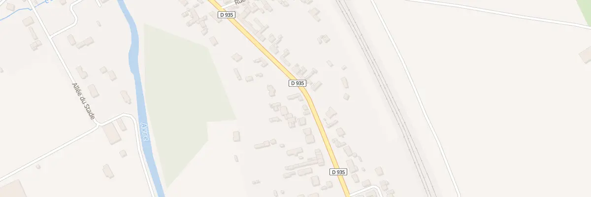 Plan du 11 Rue du Cdt Jan à Boves