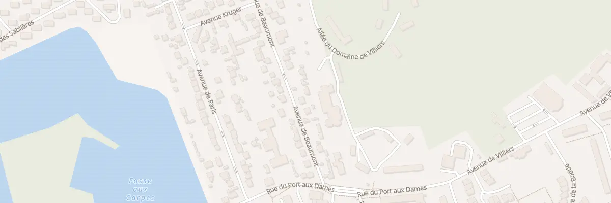 Plan du 16 Av de Beaumont à Draveil