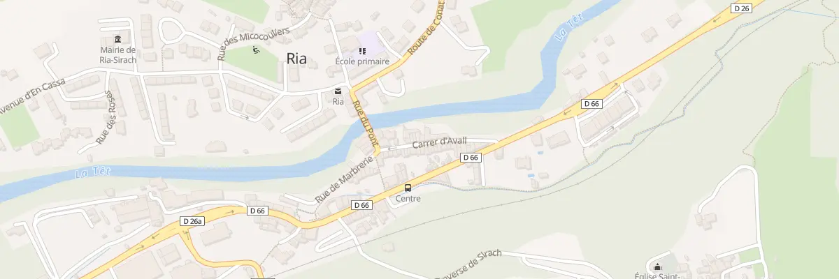 Plan du 6 Cae d’Avall à Ria-Sirach