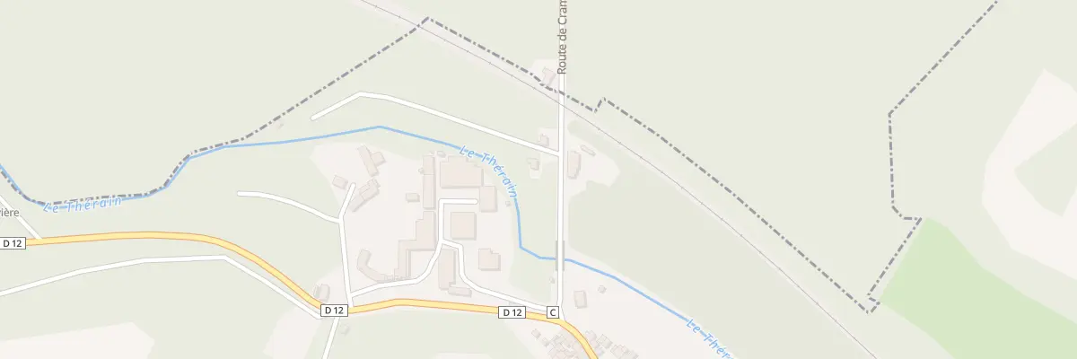 Plan du 3 Rte de Saint Vaast les Mello à Cramoisy