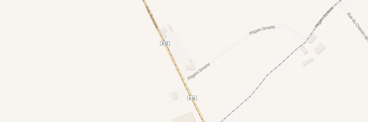 Plan du 1 Vc Pitgam Straete à Crochte