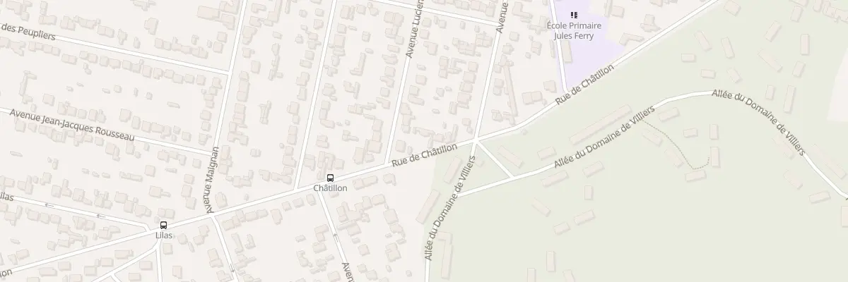 Plan du 57 Rue de Châtillon à Draveil