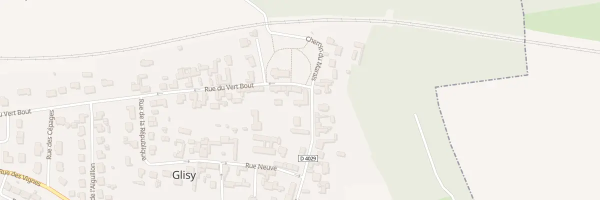 Plan du 5125 Le Village à Glisy
