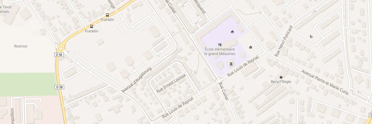 Plan du 33 Rue F Guizot à Bourges