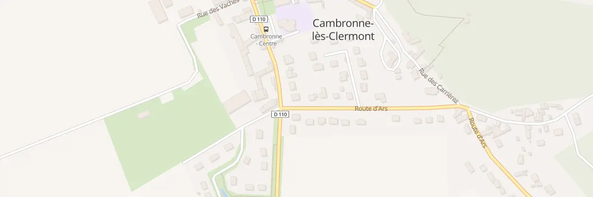 Plan du 17 Rte d’Ars à Cambronne-lès-Clermont