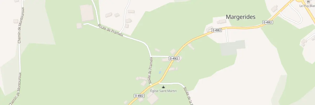 Plan du 42 Che de Chez Pisson à Margerides