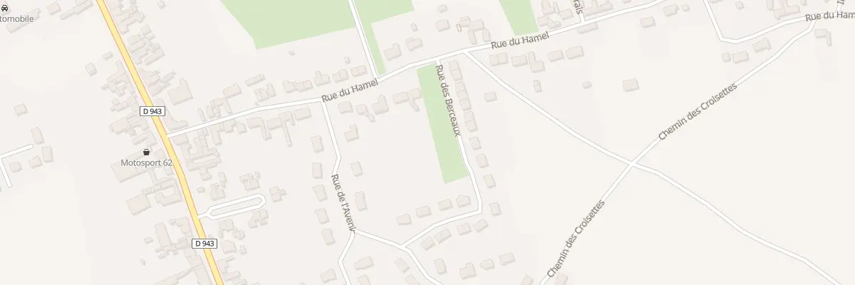 Plan du 252 Rue du Hamel à Lambres-lez-Aire