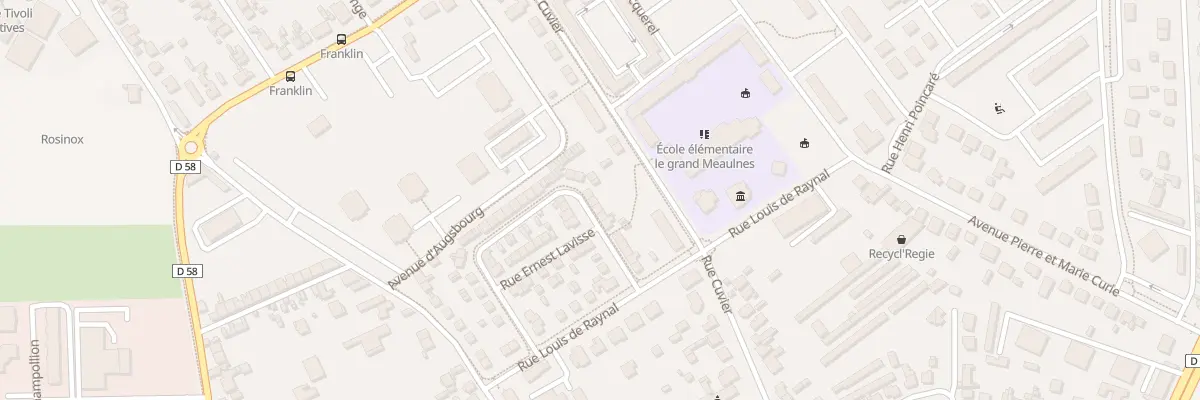 Plan du 35 Rue F Guizot à Bourges
