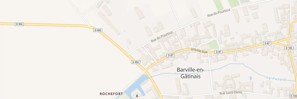 Plan du 15 Rue du Pourtour à Barville-en-Gâtinais