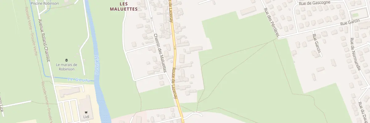 Plan du 65 Rue de Lazenay à Bourges