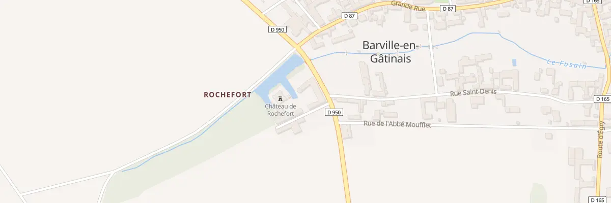 Plan du 5069 Rochefort à Barville-en-Gâtinais