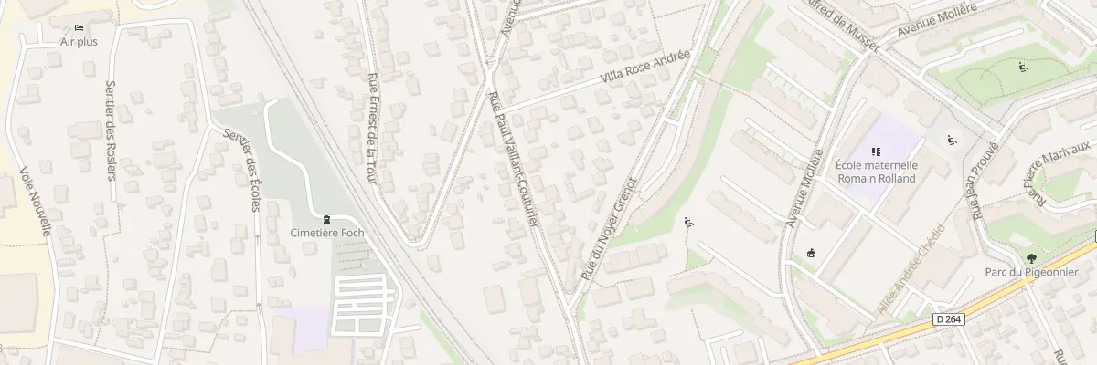 Plan du 48 Rue Paul Vaillant Couturier à Orly