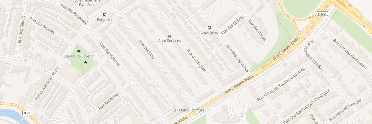 Plan du 21 Rue du Muguet à Coudekerque-Branche