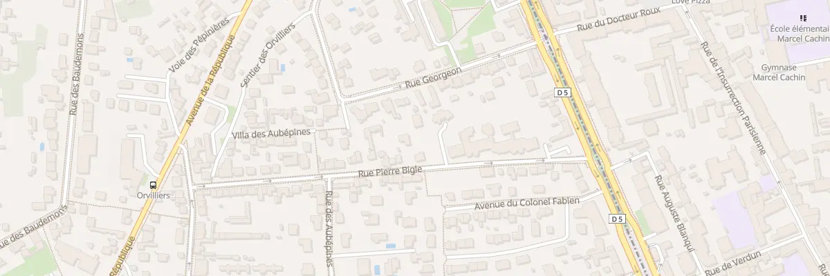Plan du 32 Rue Pierre Bigle à Thiais