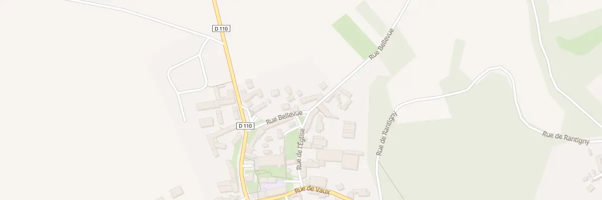 Plan du 93 Rue Bellevue à Cambronne-lès-Clermont
