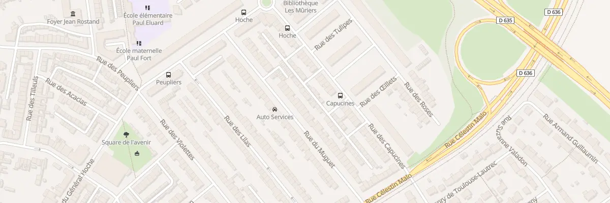 Plan du 40 Rue du Muguet à Coudekerque-Branche