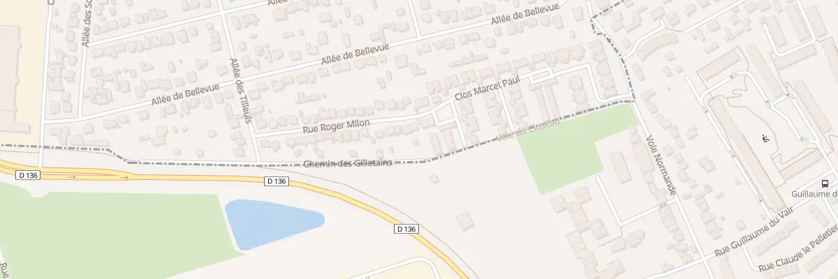 Plan du 32 Rue Roger Milon à Orly