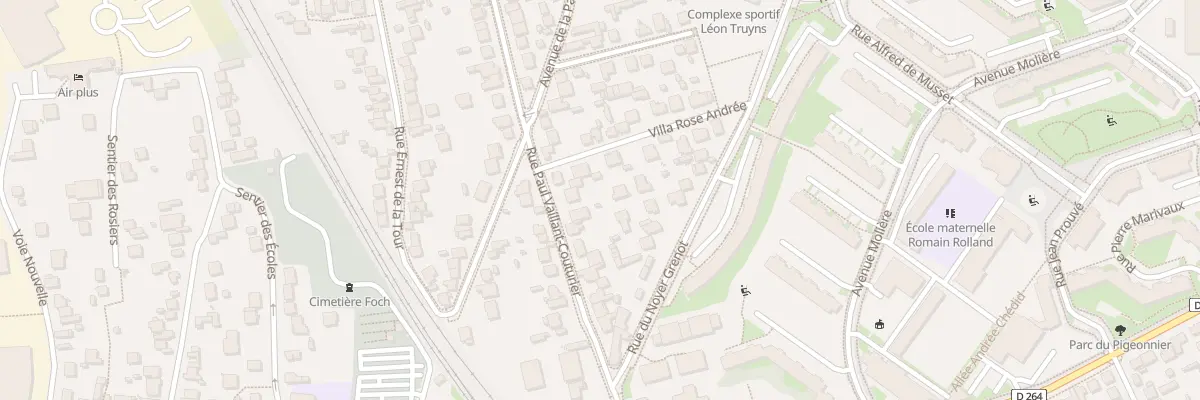 Plan du 56 Rue Paul Vaillant Couturier à Orly