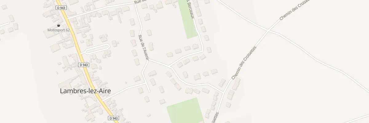 Plan du 242 Rue des Berceaux à Lambres-lez-Aire