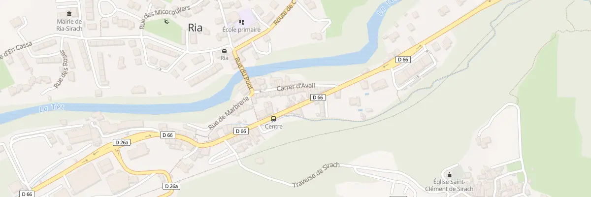 Plan du 34 Rte Nationale à Conat