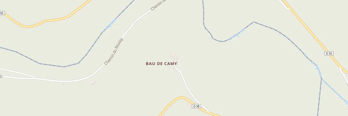 Plan du 5569 Beaudecany à Lacrouzette