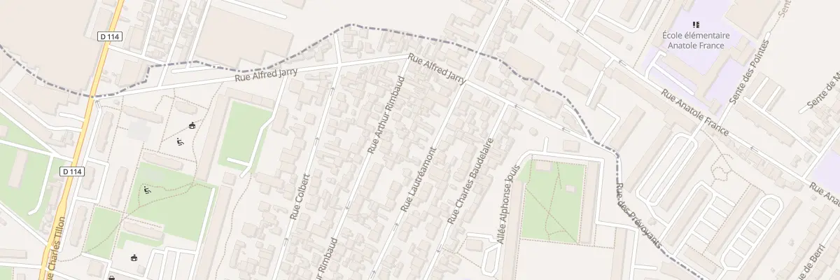 Plan du 53 Rue Lautréamont à Aubervilliers