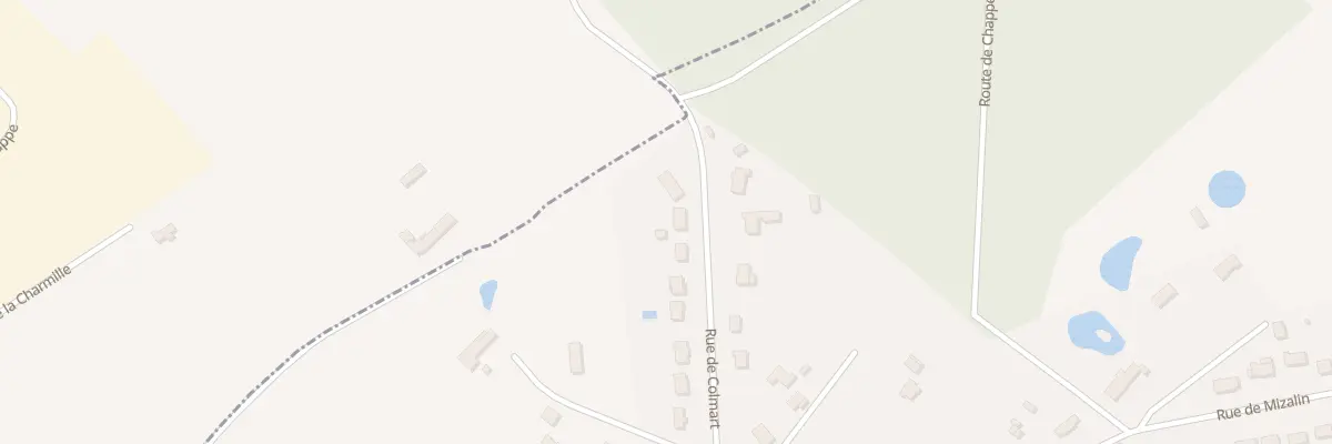 Plan du 57 Rue de Colmart aux Bordes