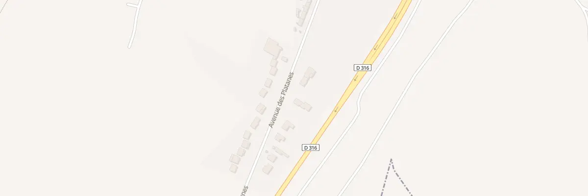 Plan du 10 Av des Platanes au Mesnil-Aubry