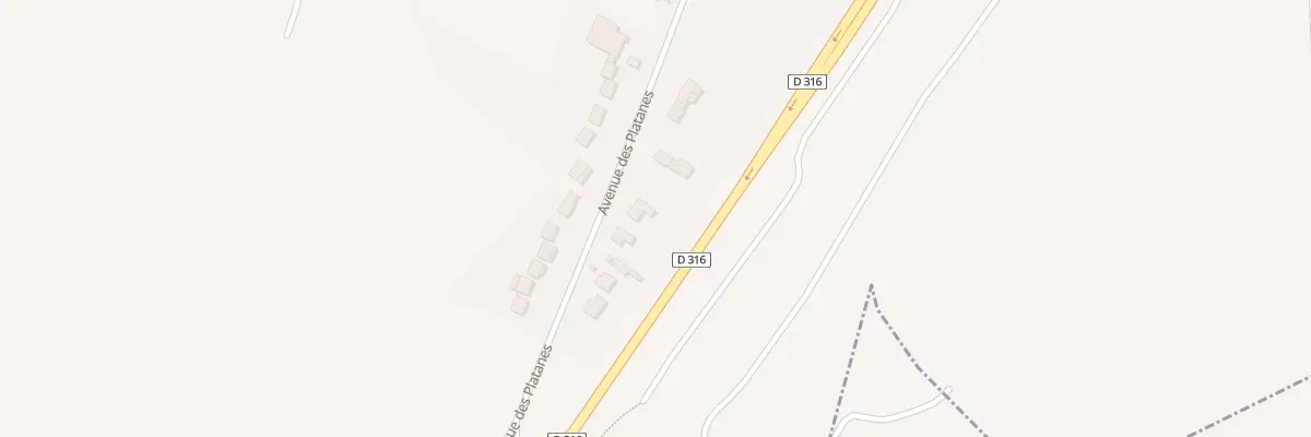 Plan du 6 Av des Platanes au Mesnil-Aubry