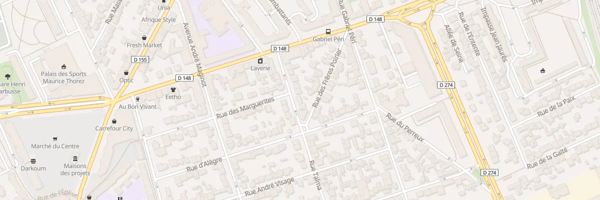 Plan du 170 Rue Talma à Vitry-sur-Seine