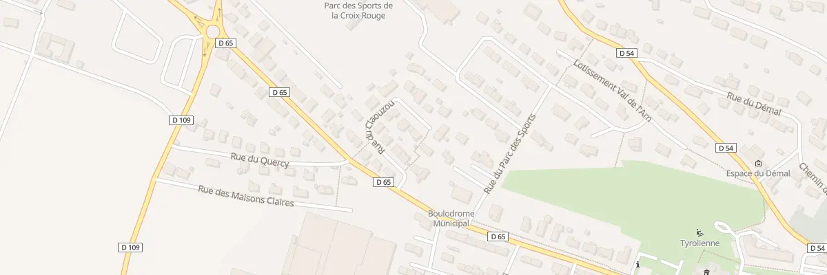 Plan du 16 Rue du Claouzou à Pont-de-Larn