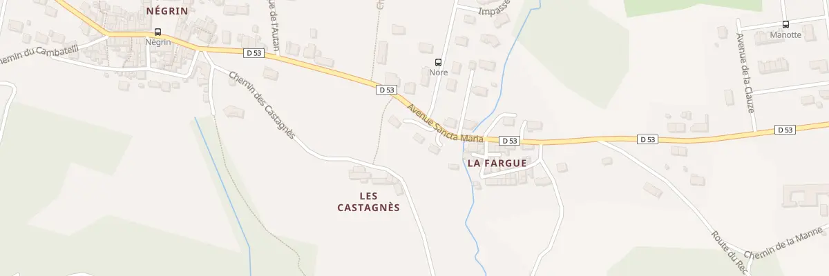 Plan du 82 Av Sancta Maria à Mazamet