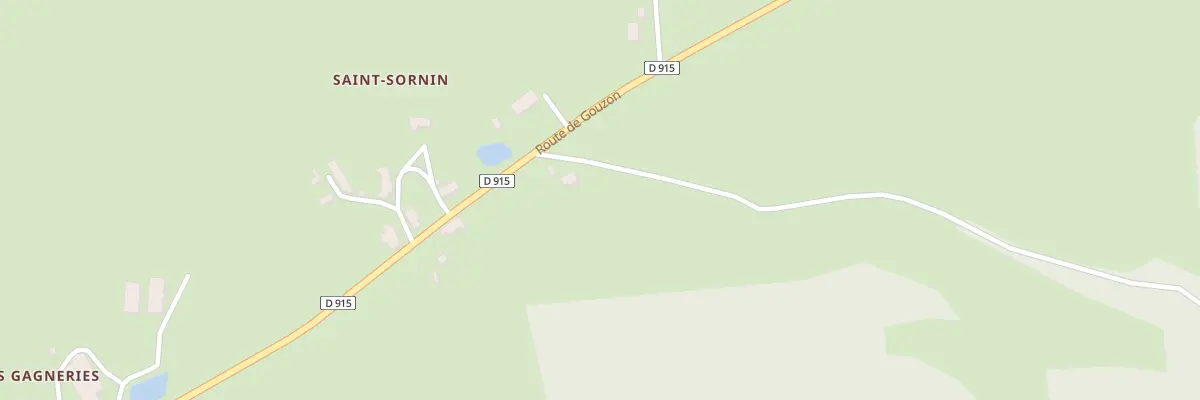Plan du 3 Saint Sornin à Chambon-sur-Voueize