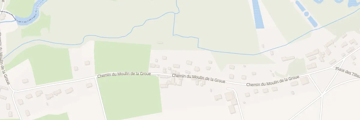 Plan du 13 Che du Moulin de la Groue à Ondreville-sur-Essonne